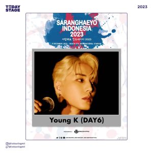 2023 Confirmed Young K (DAY6) as Saranghaeyo Indonesia 2023′ First Line-Up