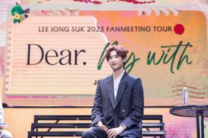 Failed To Move On! Lee Jong Suk Is Finally Back To Give Sweet Memories At His Fanmeeting “Dear My With”