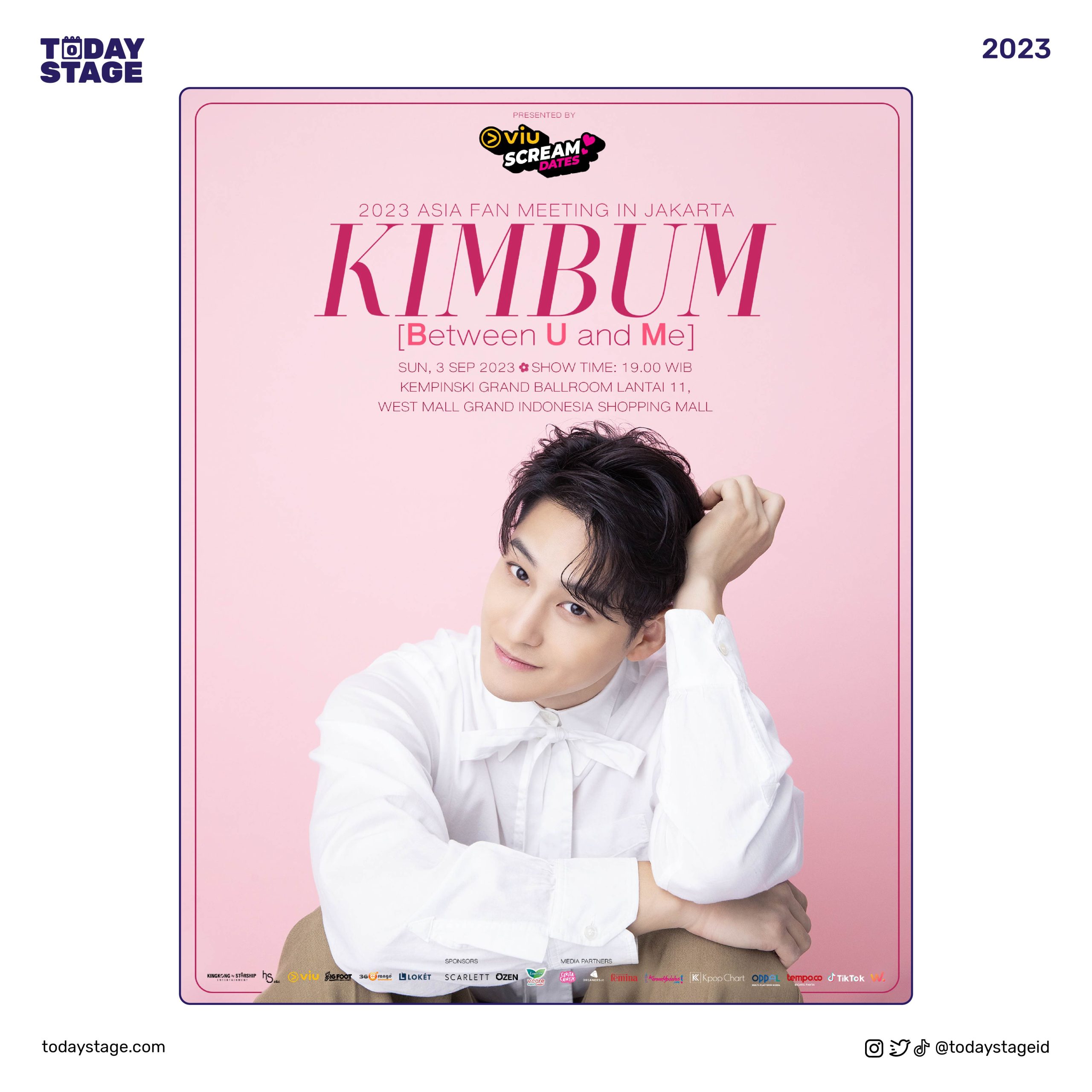 Kim Bum Fan Meeting in Indonesia: Excitement Awaits at KIMBUM (Between U and Me)