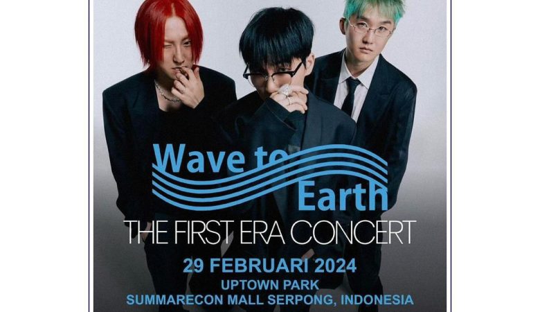 Wave to Earth concert in jakarta