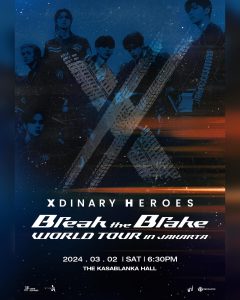 Get a Chance For Hi-Bye Session with Xdinary Heroes at Break the Brake in Jakarta