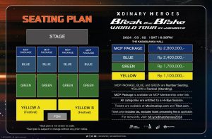 Xdinary Heroes “Break the Brake” In Jakarta Ticket Prices. Don’t miss the chance to sing a long with Xdinary Heroes!