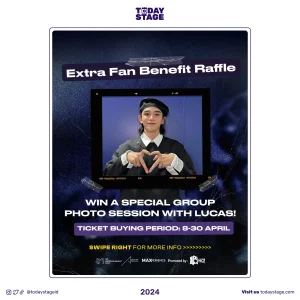 Extra Fan Benefit Photo Group for Fancon Lucas in Jakarta! Don’t miss it.