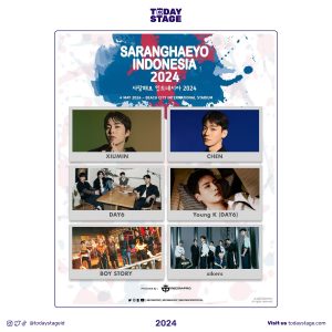 Saranghaeyo Indonesia 2024 Final Lineup! Indonesian ROADY, Get Ready to Meet with xikers!