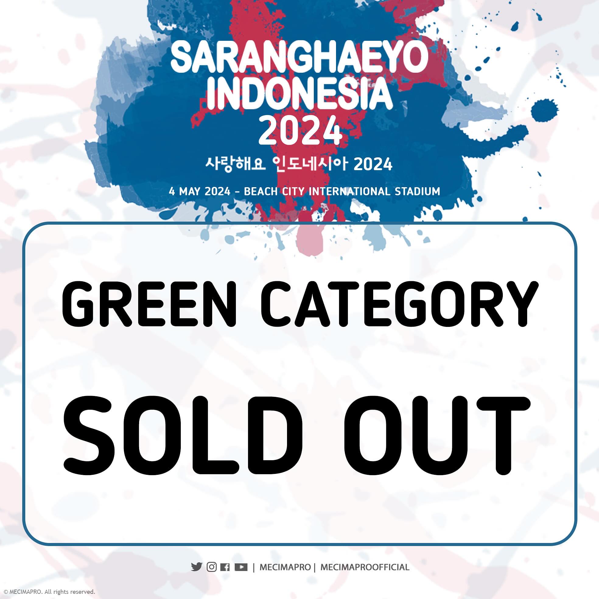 saranghaeyo indonesia tickets