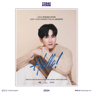 Get Ready to Meet Ahn Bo Hyun in Jakarta! ‘Hello!’ Fanmeeting is Coming To Indonesia!