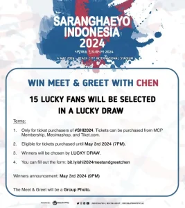 D-1 Run To Saranghaeyo Indonesia 2024, MECIMAPRO Presents Many Special Surprises!