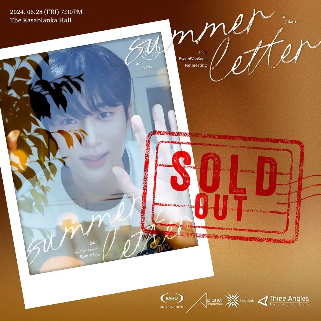 Byeon Woo Seok Fanmeeting Ticket
