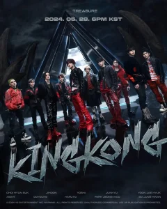 Ahead Of A Concert In Indonesia, Treasure Releases King Kong