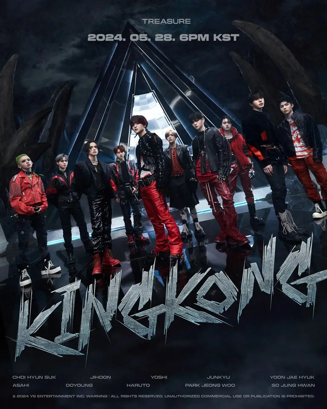 Ahead Of A Concert In Indonesia, Treasure Releases King Kong