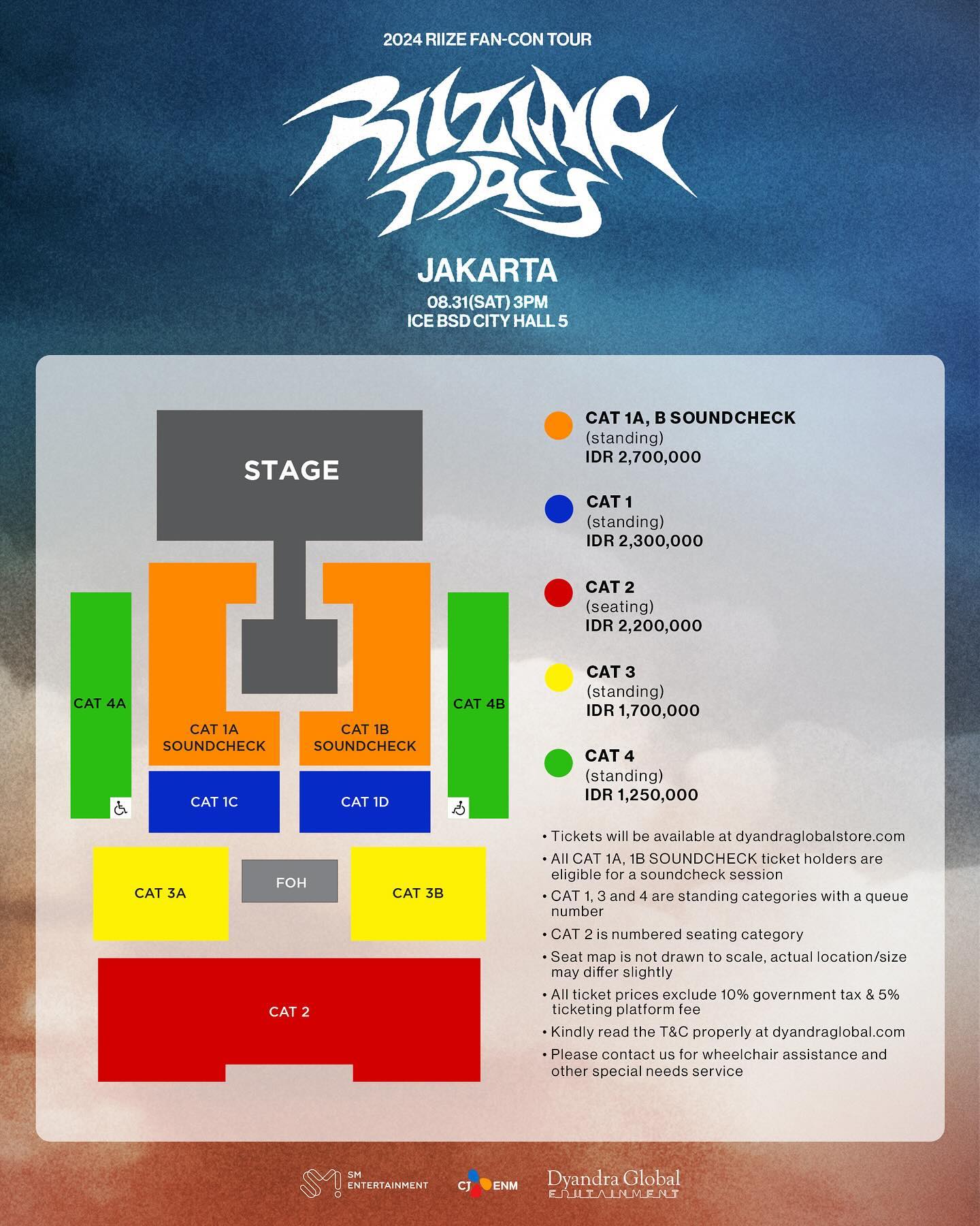 riize fancon ticket prices