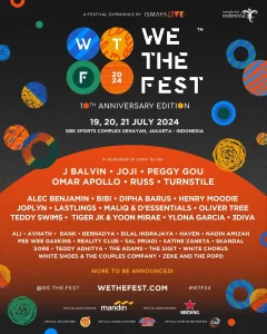 WE THE FEST 2nd PHASE LINEUP FINALLY ANNOUNCED