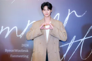 EXCITING MOMENT OF PRESS CONFERENCE WITH BYEON WOO SEOK IN JAKARTA