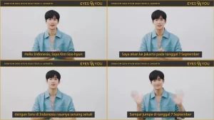 Getting Impatient! This is How Handsome Kim Soo Hyun Greeted Indonesian Fans!