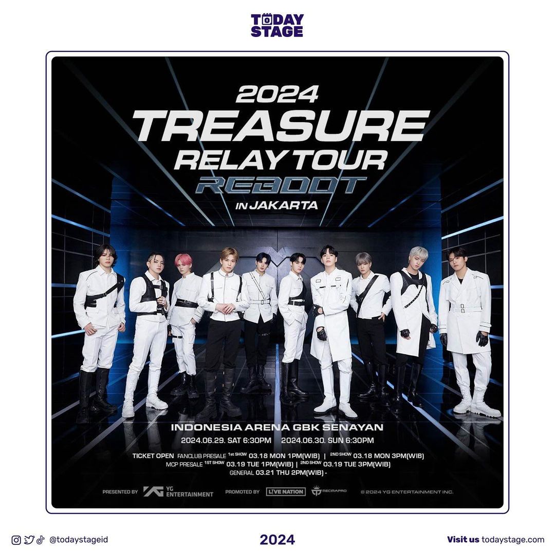 TREASURE REBOOT Concert in Jakarta 2024