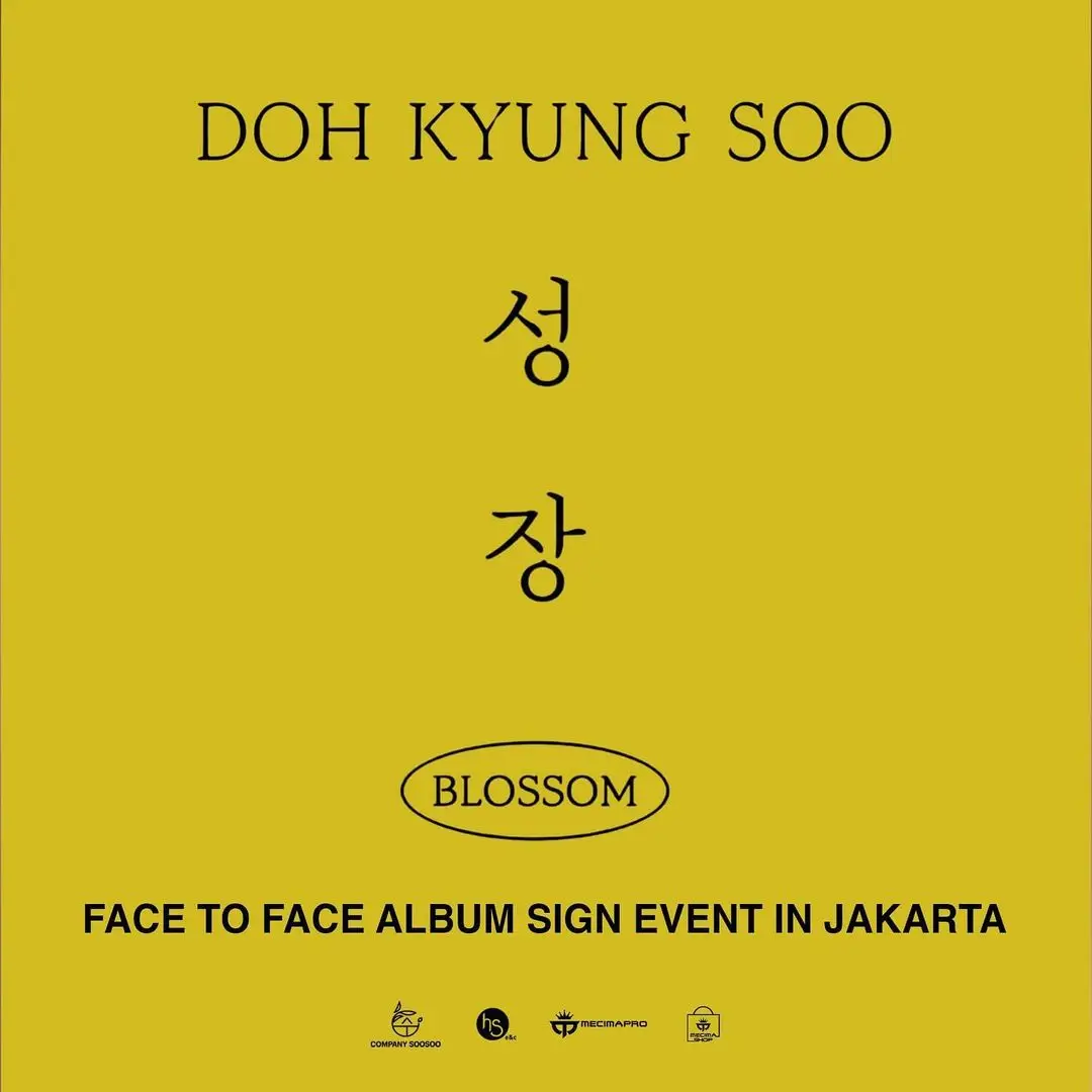 Doh Kyung Soo Face To Face Album Sign in Jakarta