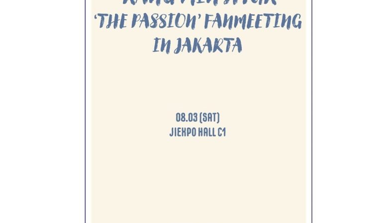 KANG MIN HYUK FAN MEETING IN JAKARTA