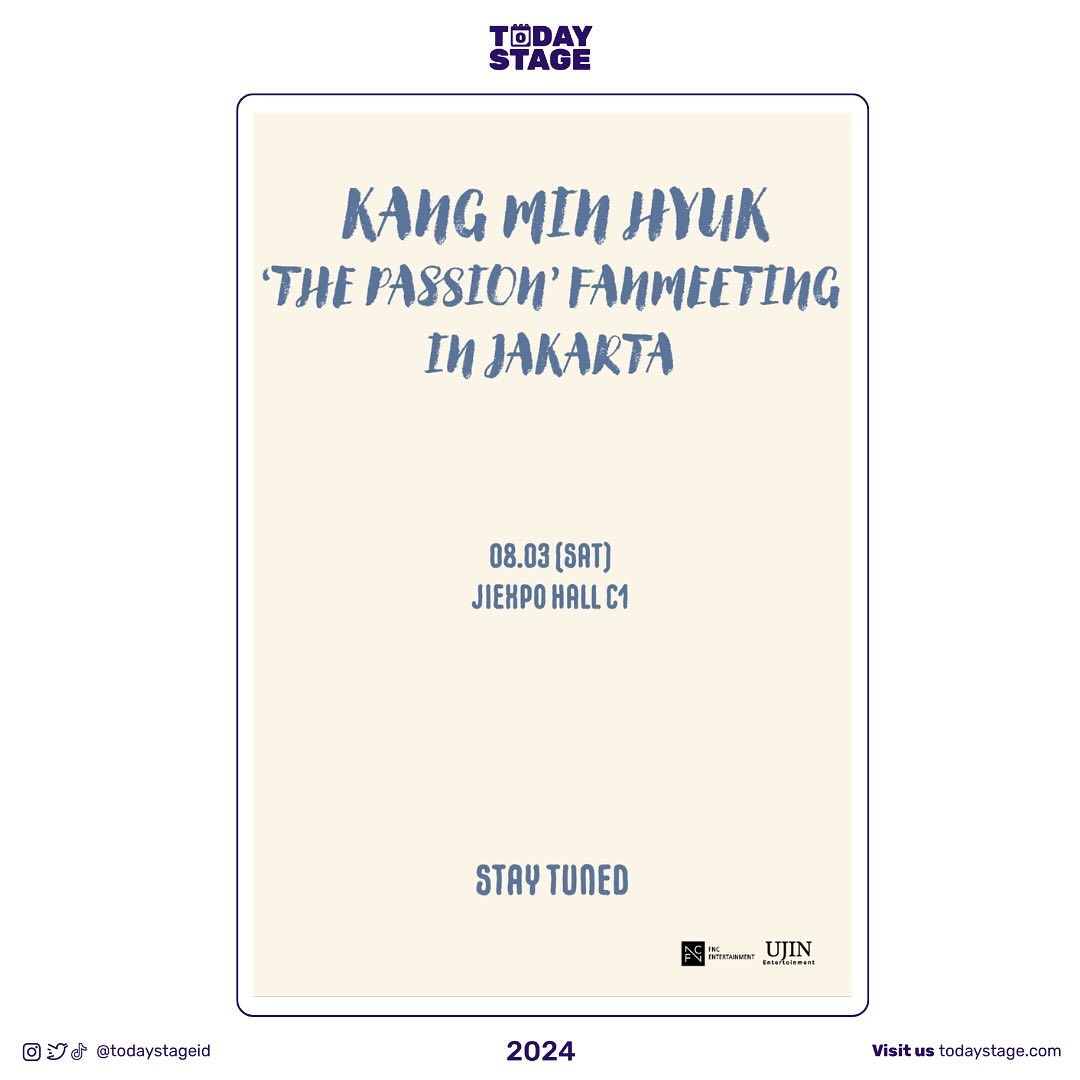 KANG MIN HYUK FAN MEETING IN JAKARTA