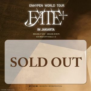 Promoters Announced Tickets For ENHYPEN FATEPLUS in JAKARTA Has Been Sold Out!