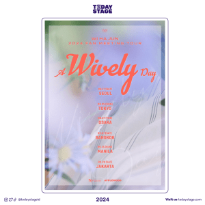 Wi Ha Joon Will Hold Fan Meeting in Jakarta at September 28!