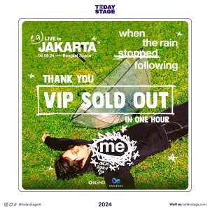 DAEBAK, EAJ TICKETS WHEN THE RAIN STOPPED FOLLOWING ME IN JAKARTA SOLD OUT!!!!