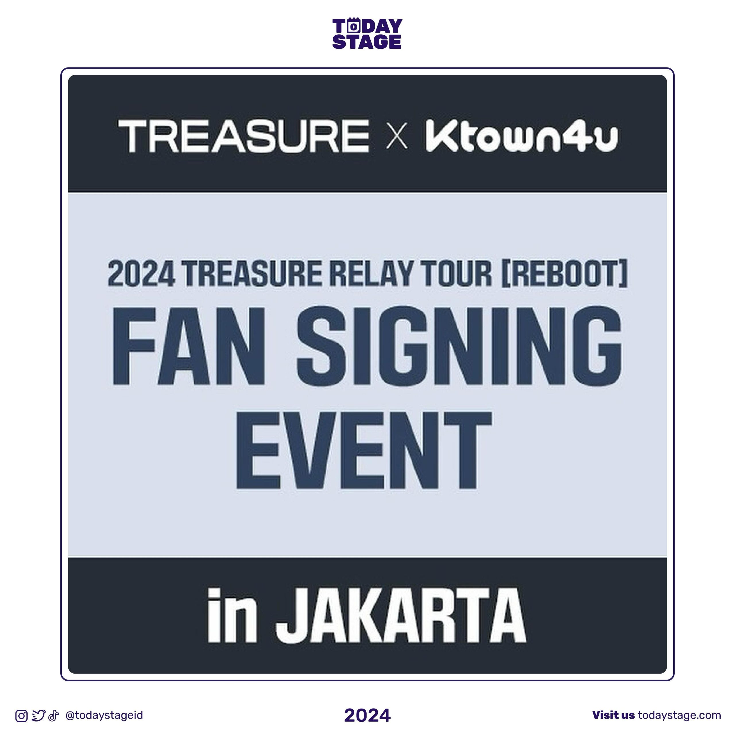 treasure fansign jakarta