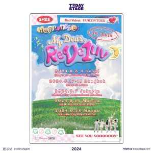 ReVeluv get ready! Red Velvet Will Holds Fancon at Beach City International Stadium, Jakarta!
