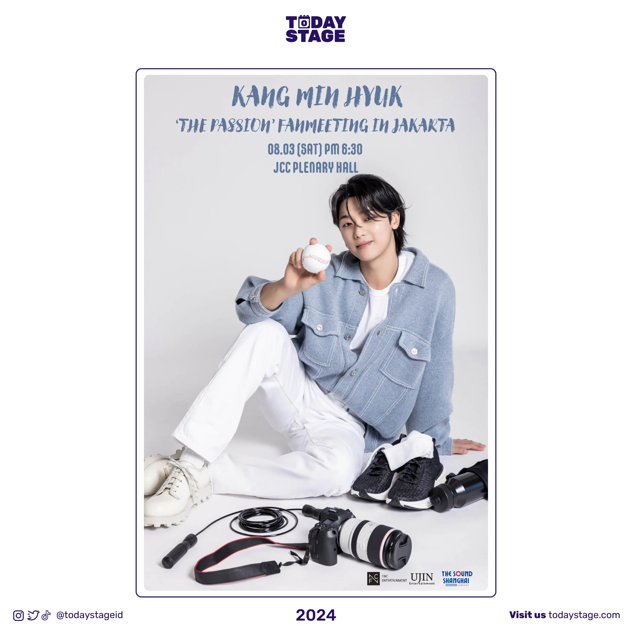 Kang Min Hyuk to Jakarta