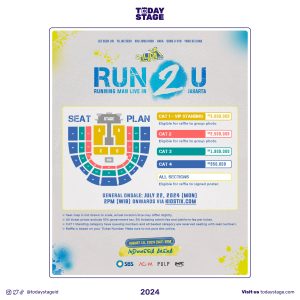 Check Out The Ticket Prices For Run 2 U Running Man Live in Jakarta!