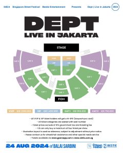 The Ticket Prices For DEPT Live in Jakarta Has Out! Here’s The Details!