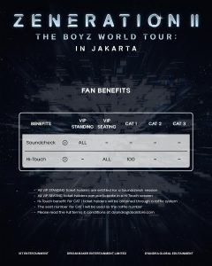 Ticket Prices for The Boyz Concert in Jakarta, Start From The Cheapest IDR 1.200.000!