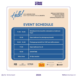 Ahn Bo Hyun Fanmeeting in Jakarta This Week, Check Out The Event Schedule!