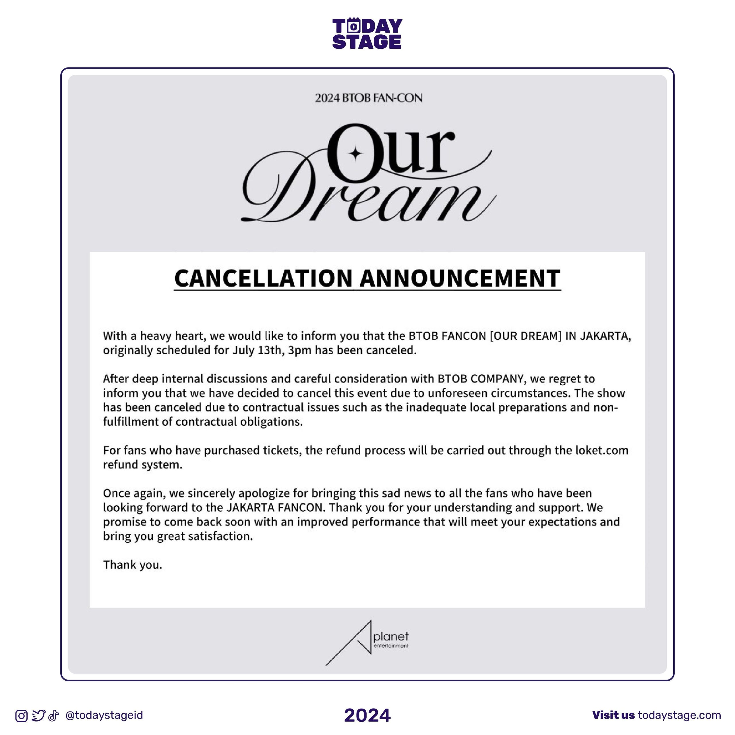 btob fancon cancelled
