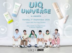 New UIQ K-Beauty Brand Holds Big Launch Event with RIIZE at Lippo Mall Puri