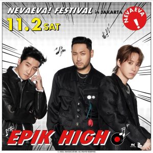 HEIZE and EPIK HIGH to Perform at NEVAEVA! Festival Jakarta