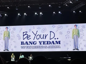 Opened with the song Miss You, Bang Yedam successfully held his first Fan Meeting in Jakarta