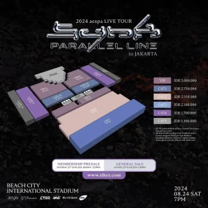 Counting Days! Know more about Setlist SYNK: PARALLEL LINE Tour in Jakarta with AESPA!