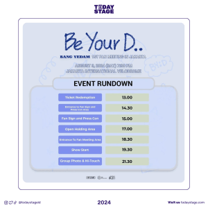 BY:D Take a Note to Bang Yedam ‘Be Your D..’ in Jakarta Event Rundown!