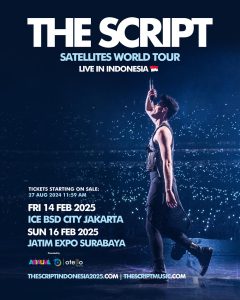 The Script to Hold Concerts in Jakarta and Surabaya, Tickets on Sale Starting August 27, 2024