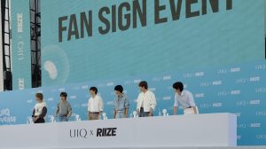 UIQ Universe in Jakarta bring RIIZE to Indonesian BRIIZE for Fansign and Beauty Talk