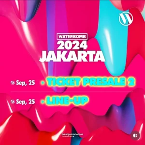 Get Ready For A Water Fight At WATERBOMB Jakarta 2024! The Line-Up Performer Will Reveal Soon!