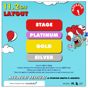 presale ticket 1 sold out, NEVAEVA 2nd Presale Ticket Sales! Festival 2024 Opened
