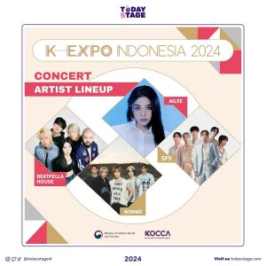 Schedule of Halyu Concert at K-EXPO Indonesia 2024 in Jakarta, Featuring Ailee, SF9, Beatpella House, and NOMAD