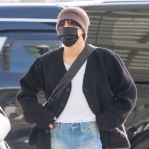 Here’s Taemin Style at the Airport for His Concert in Jakarta