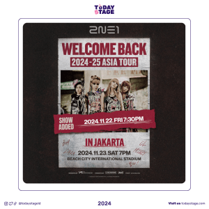 2NE1 Adds More Countries to WELCOME BACK 2024-2025 Concert Tour