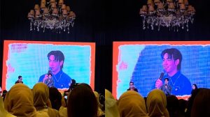 Fan Meeting in Jakarta, Joong Archen Surprises Fans by Singing an Indonesian Song by Ghea Indrawari