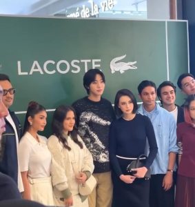 LACOSTE REOPENS AT GRAND INDONESIA WITH NEW CONCEPT STORE GLOBAL AMBASSADOR AHN HYO-SEOP JOINS FOR THE CELEBRATION