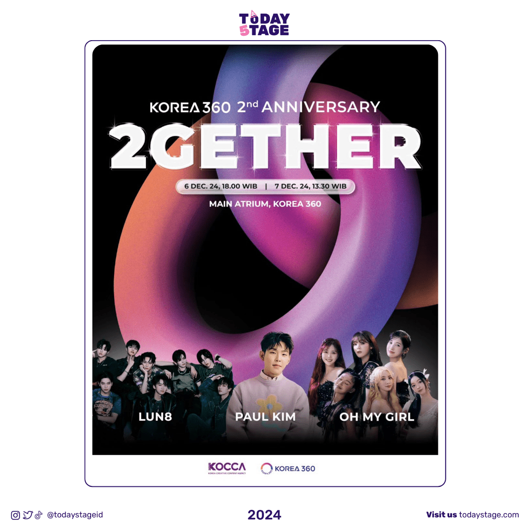 LUN8, Paul Kim, and OH MY GIRL Celebrate the 2nd Anniversary of the Korea 360 K-Brands and Hallyu Promotion Center in Indonesia