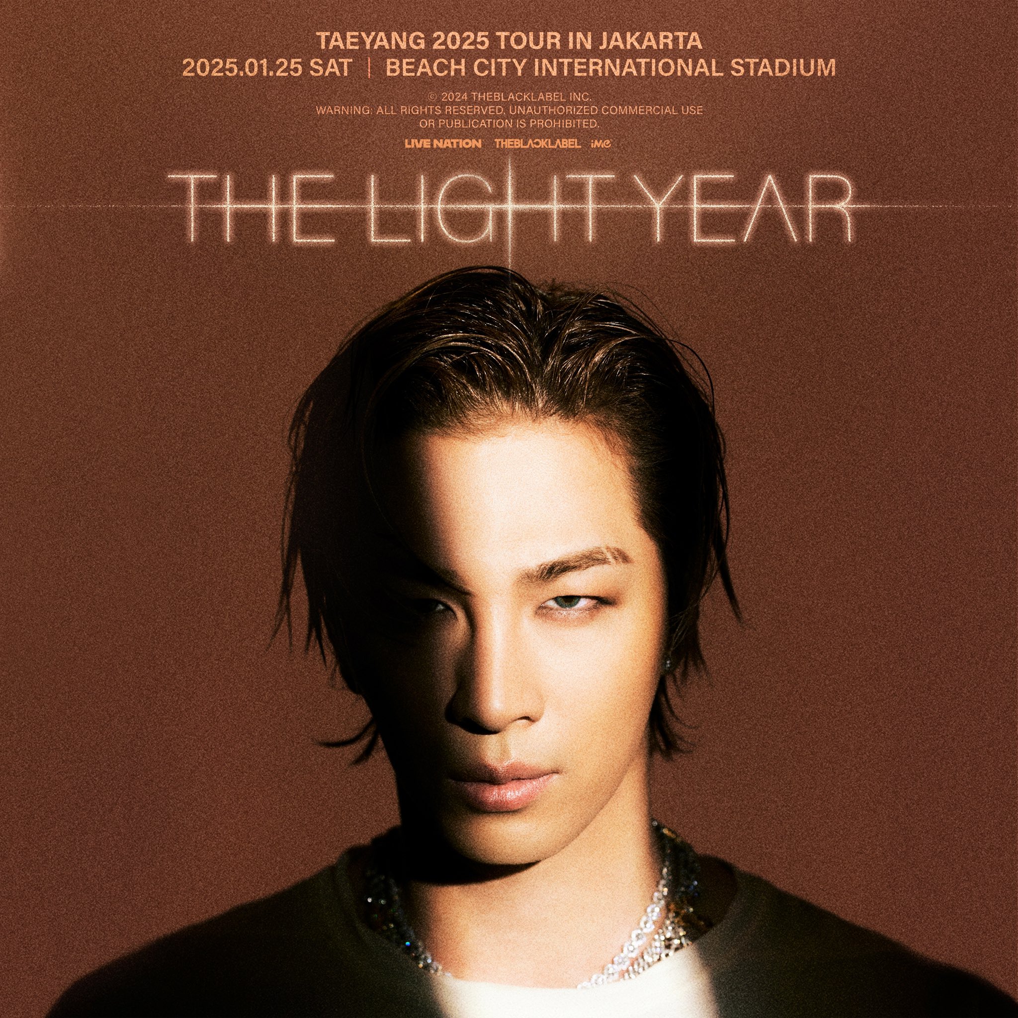 After seven years, TAEYANG is returning to Jakarta for a solo tour.