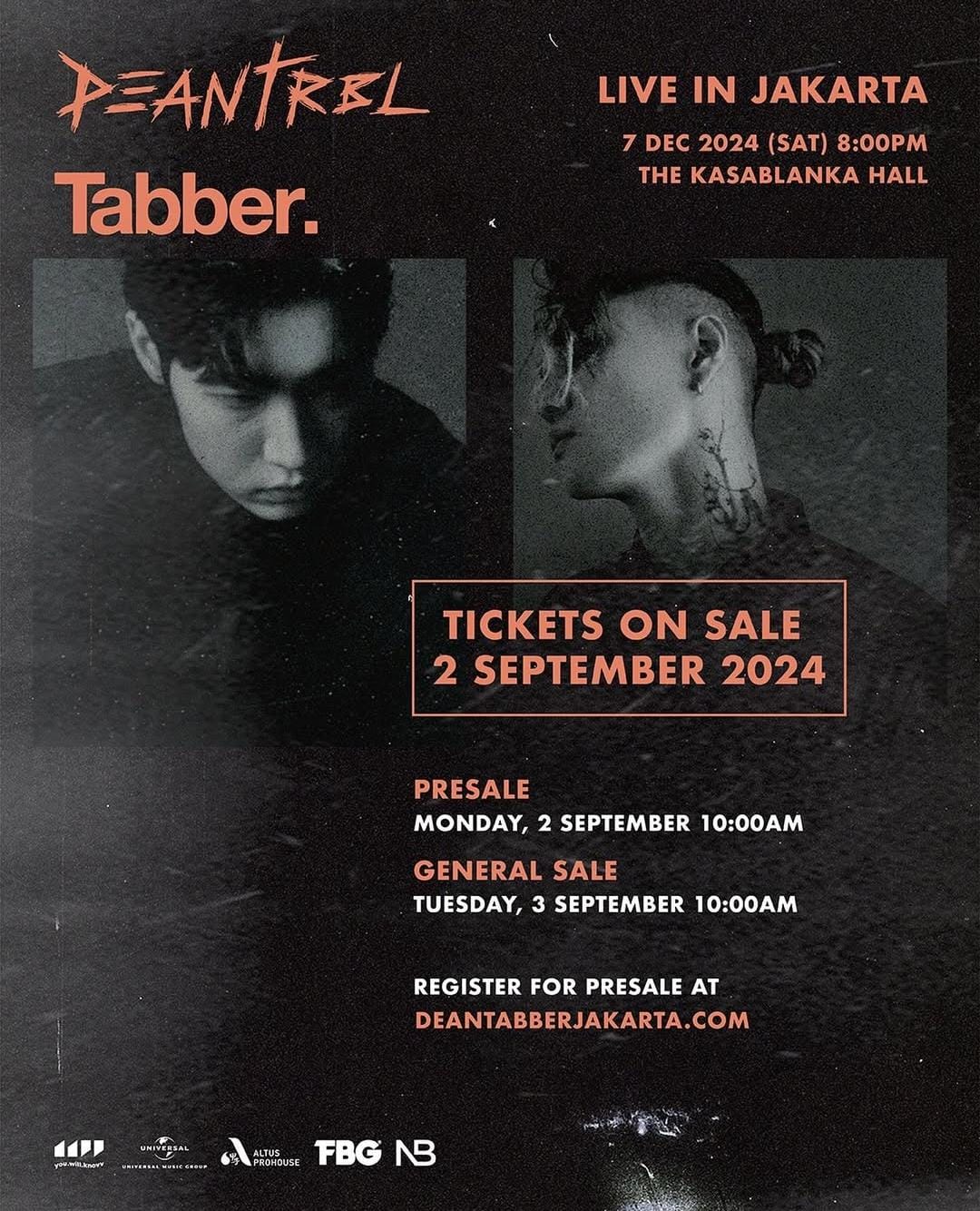 Predicted Setlist for DEAN & Tabber’s Concert in Jakarta: What Songs Will They Perform?
